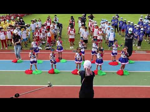 崙坪國小40週年校慶運動會 幼兒園創意進場